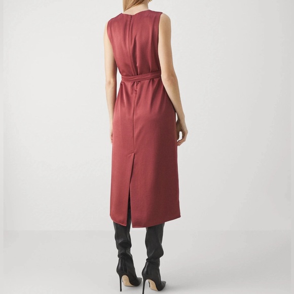 Weekend Max Mara Baiardo satin midi Dress - Picture 2 of 12